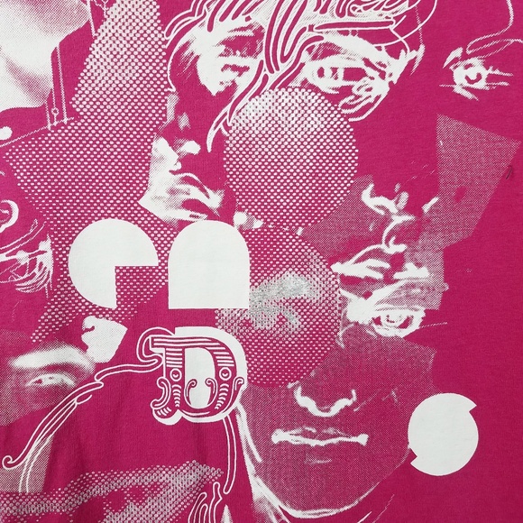 Magenta H&M Graphic T - Picture 5 of 7